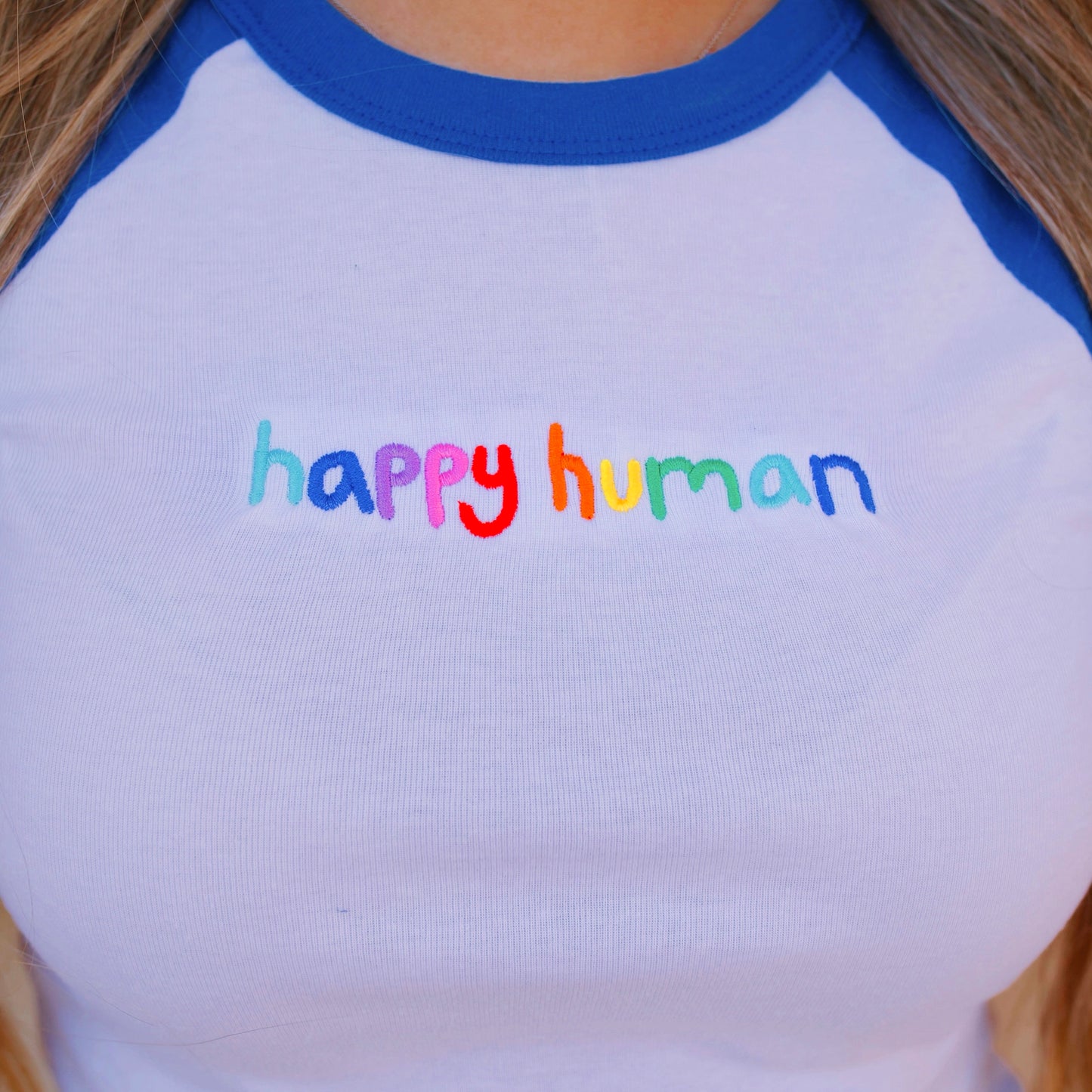 Happy Human - Baby Tee