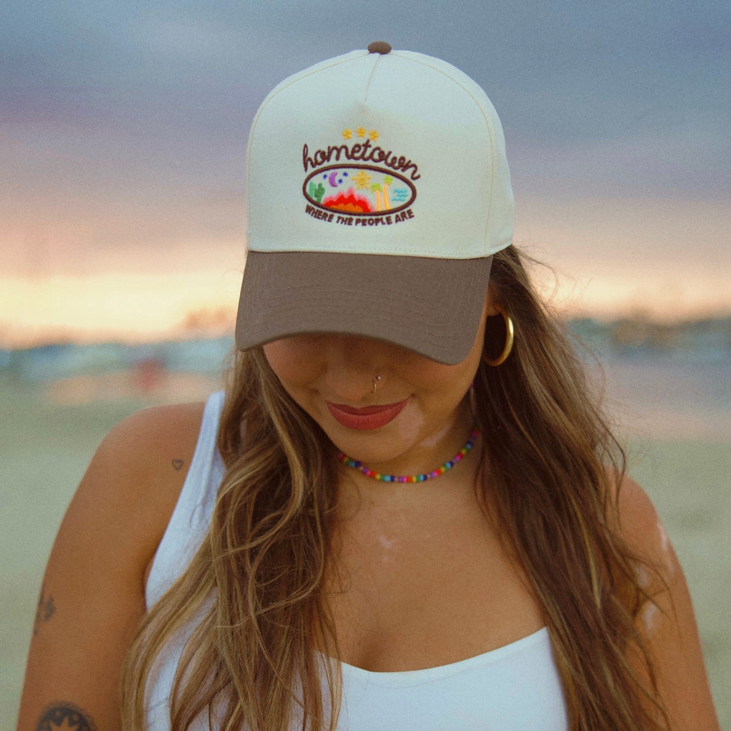 Hometown - Canvas Trucker Hat