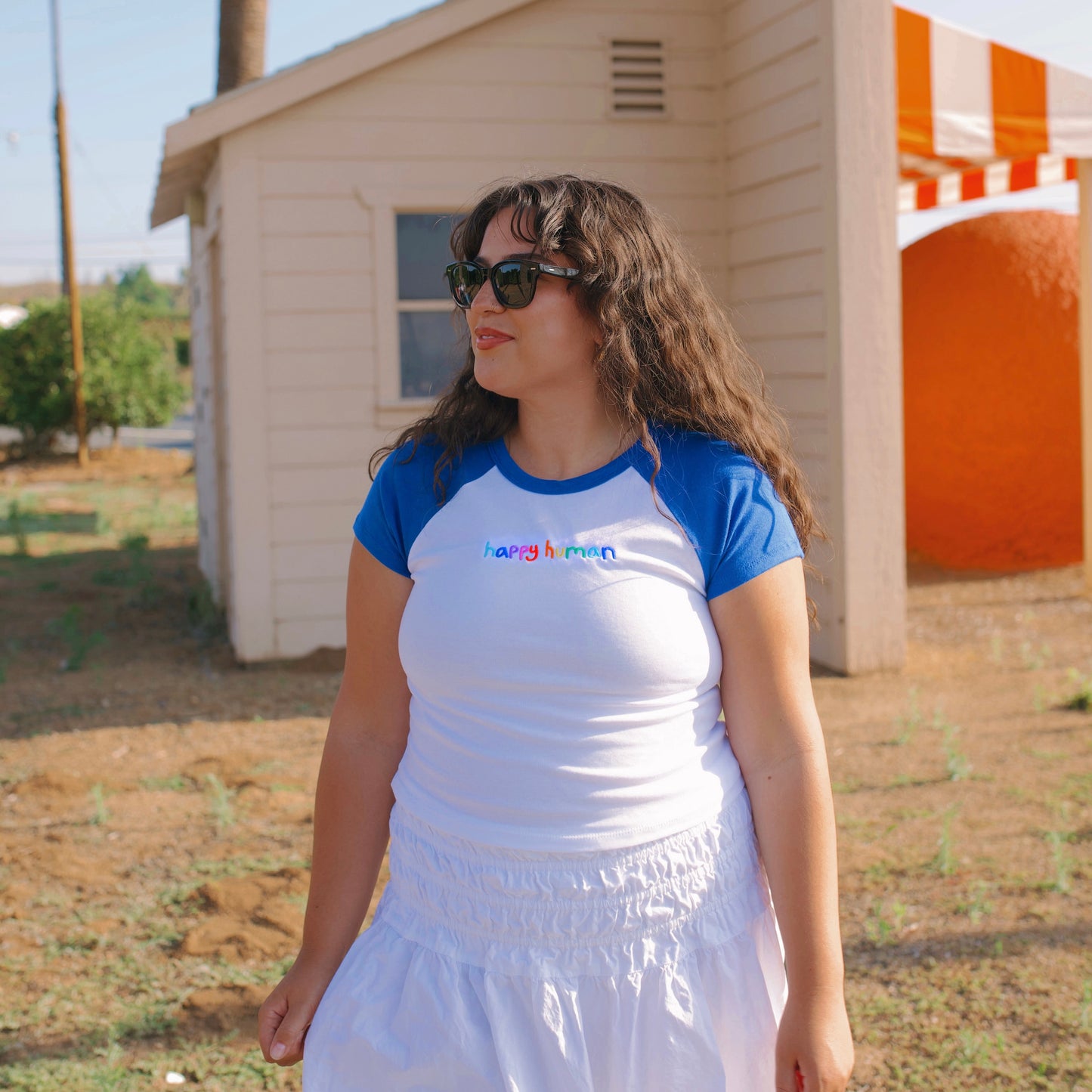 Happy Human - Baby Tee