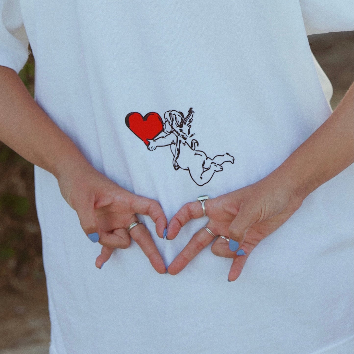 Wish You Were Here - White Vintage Tee