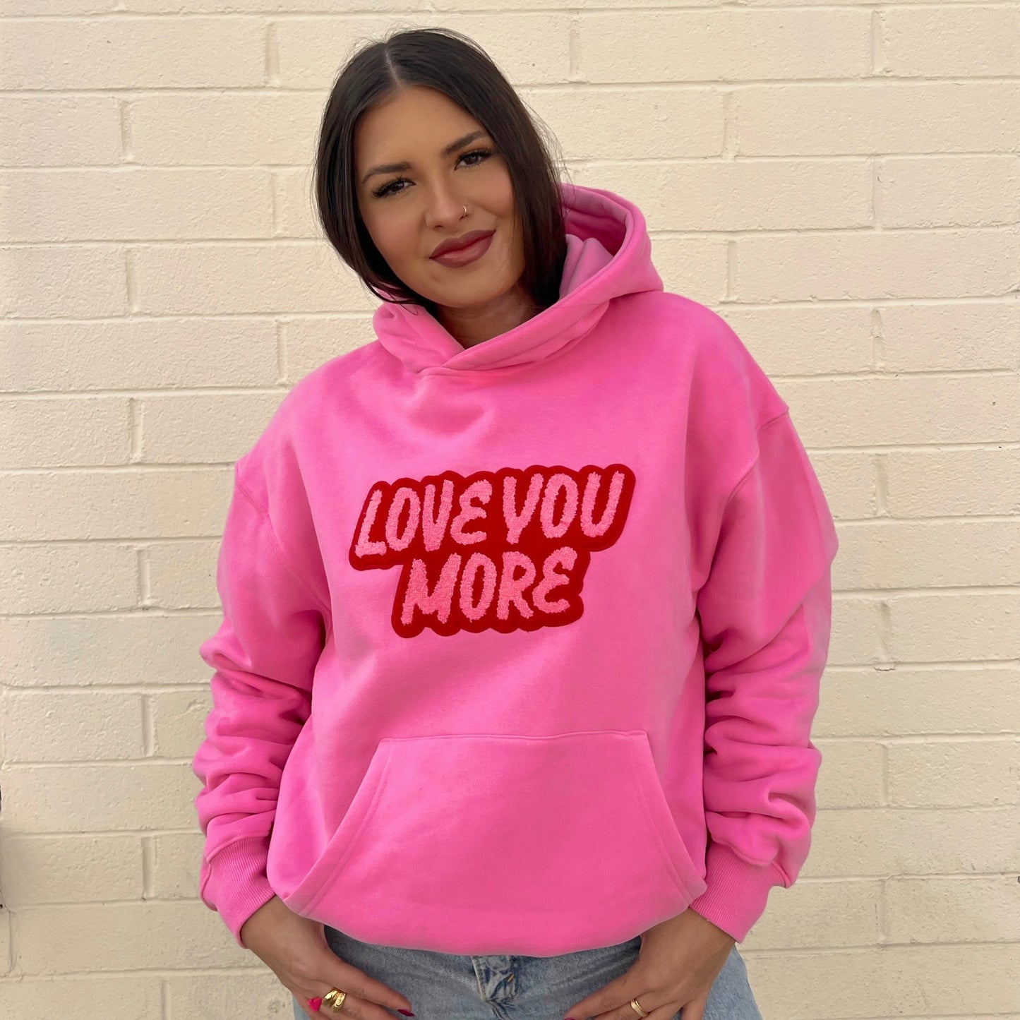 Love You More - Heavy Weight Hoodie