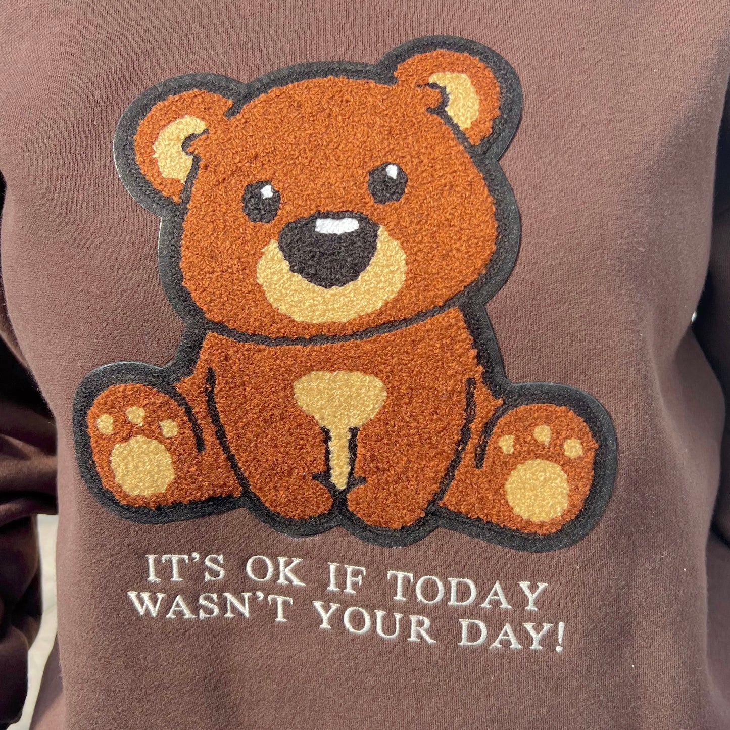 It's Okay - Brown Crewneck