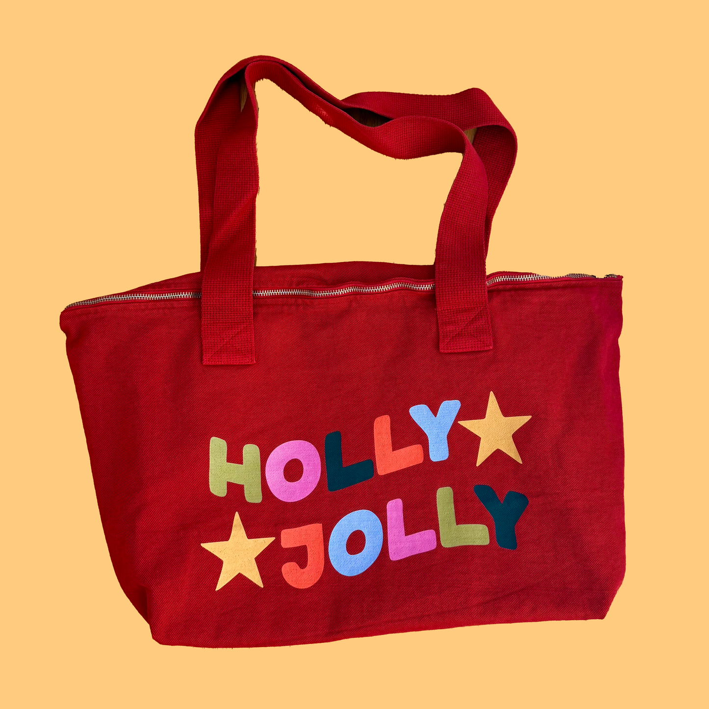 Double Sided Christmas Tote