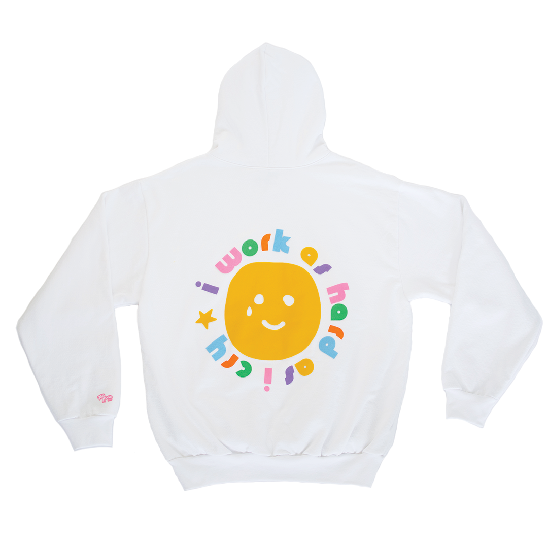 I Work As Hard As I Cry - Heavy Weight Hoodie