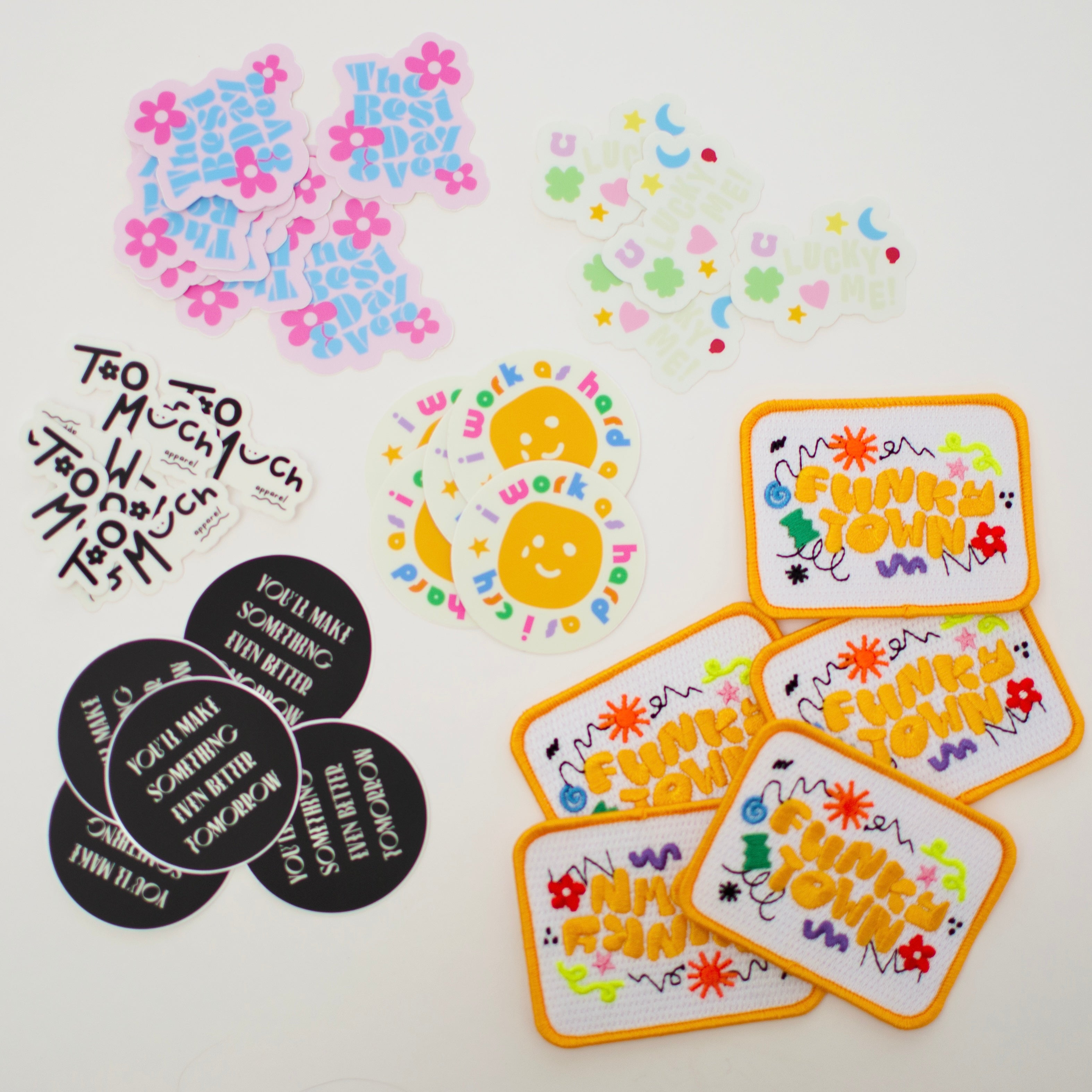 Stickers & More – Too Much Apparel