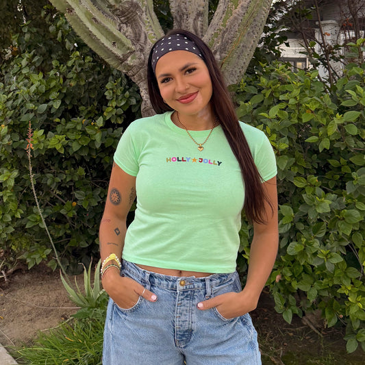 Holly Jolly - Baby Tee