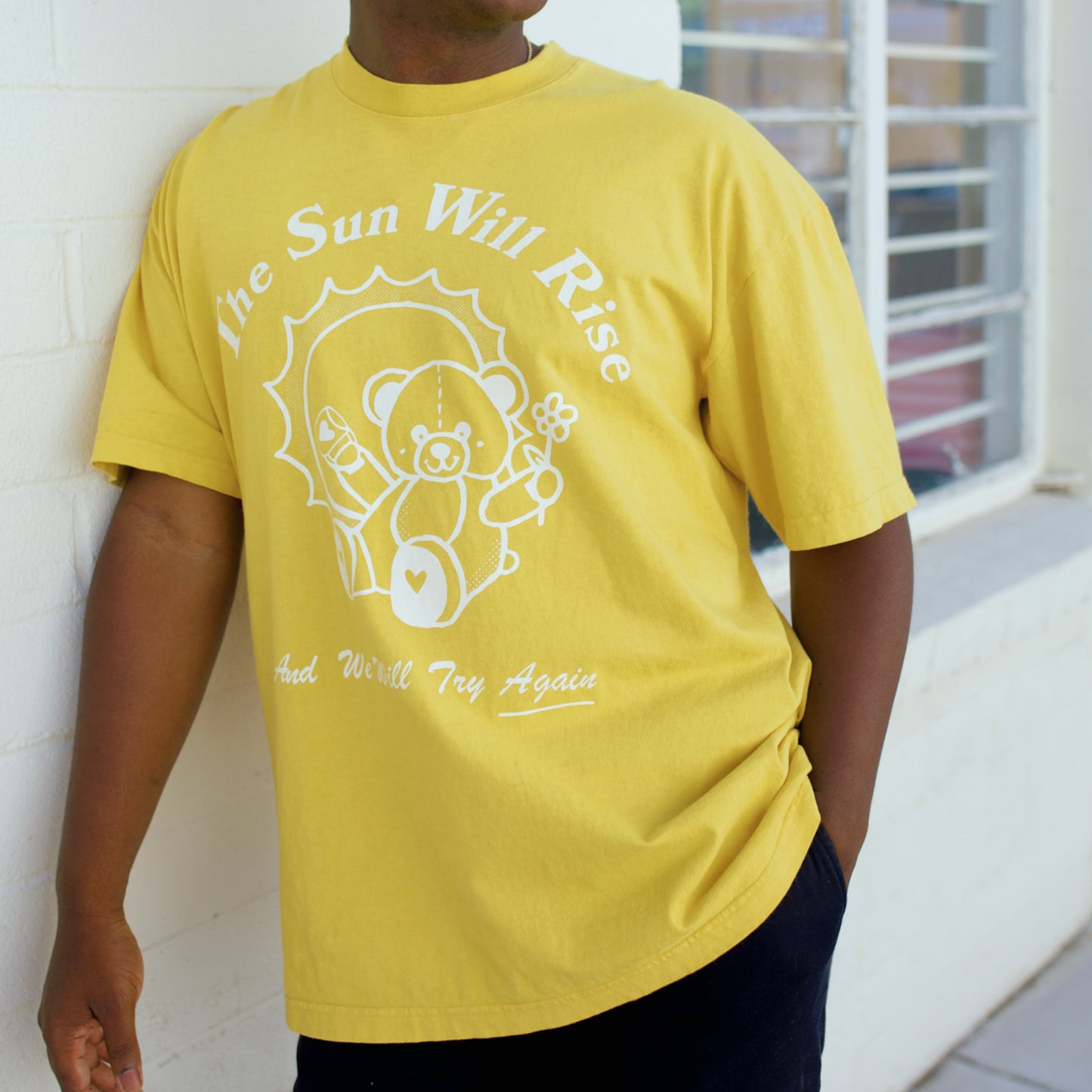 The Sun Will Rise Yellow - Tee