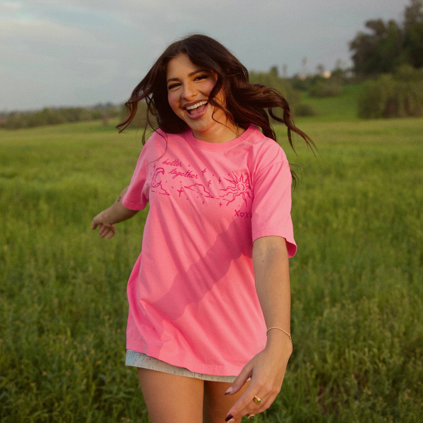 Lucky Us - Heavy Weight Tee