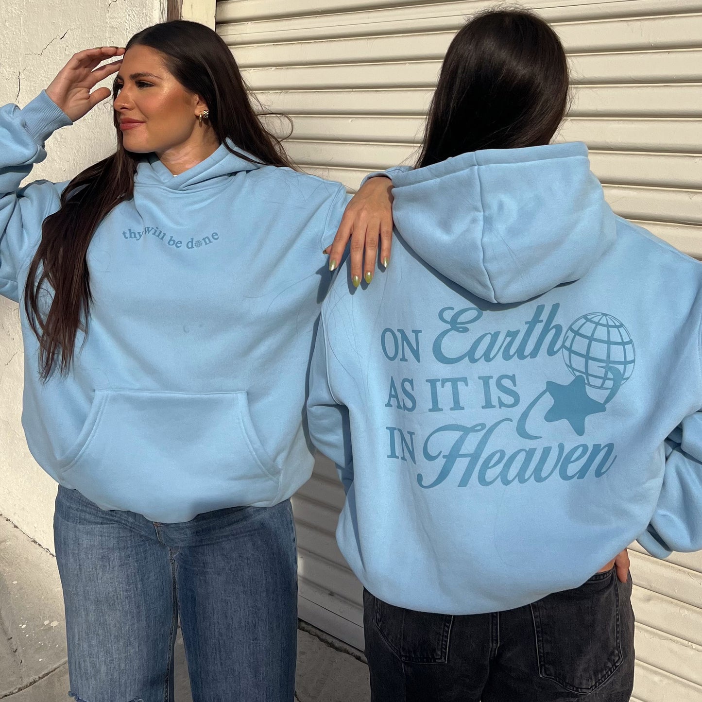 On Earth as it is in Heaven - Heavy Weight Hoodie