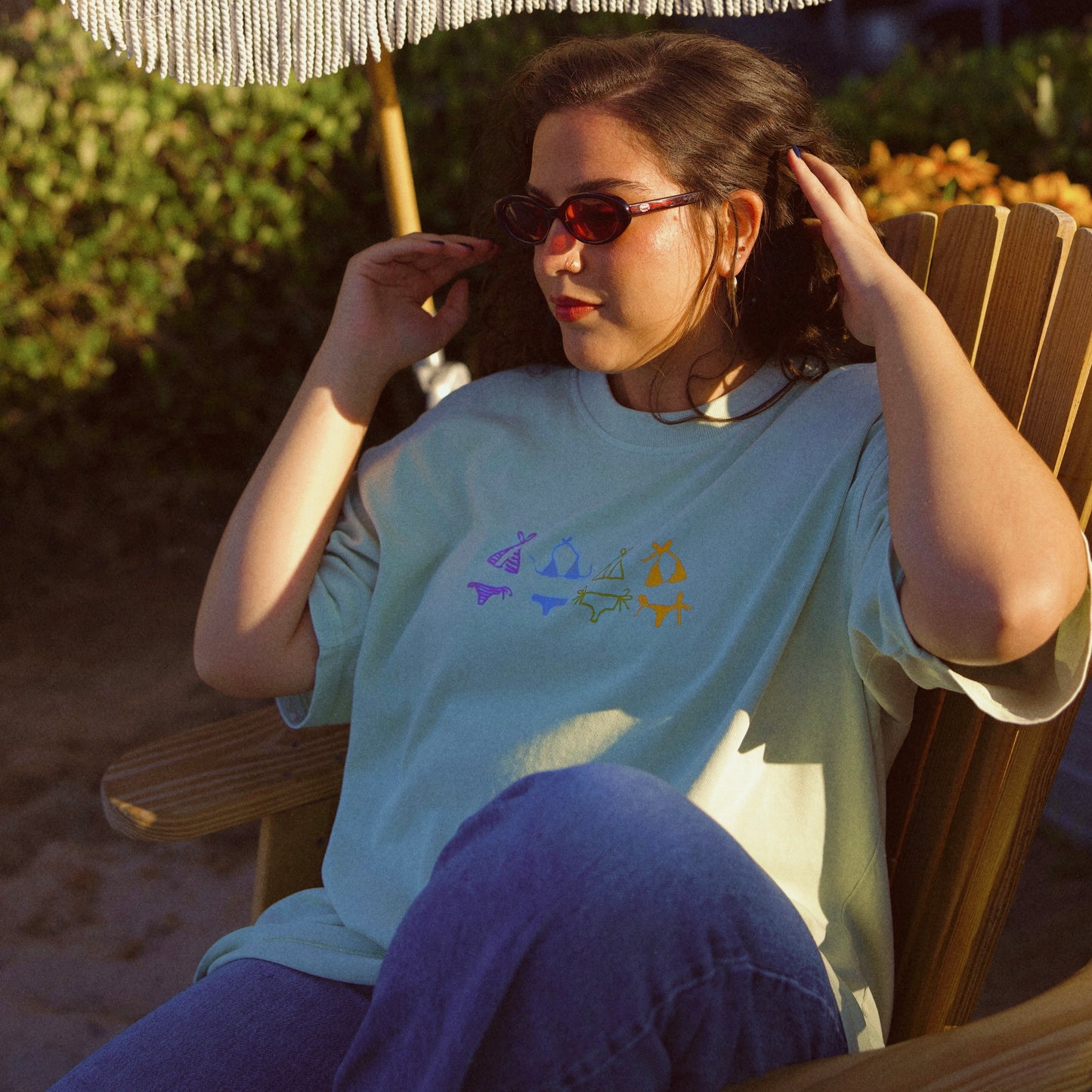 Better Under The Sun - Pistachio Vintage Tee