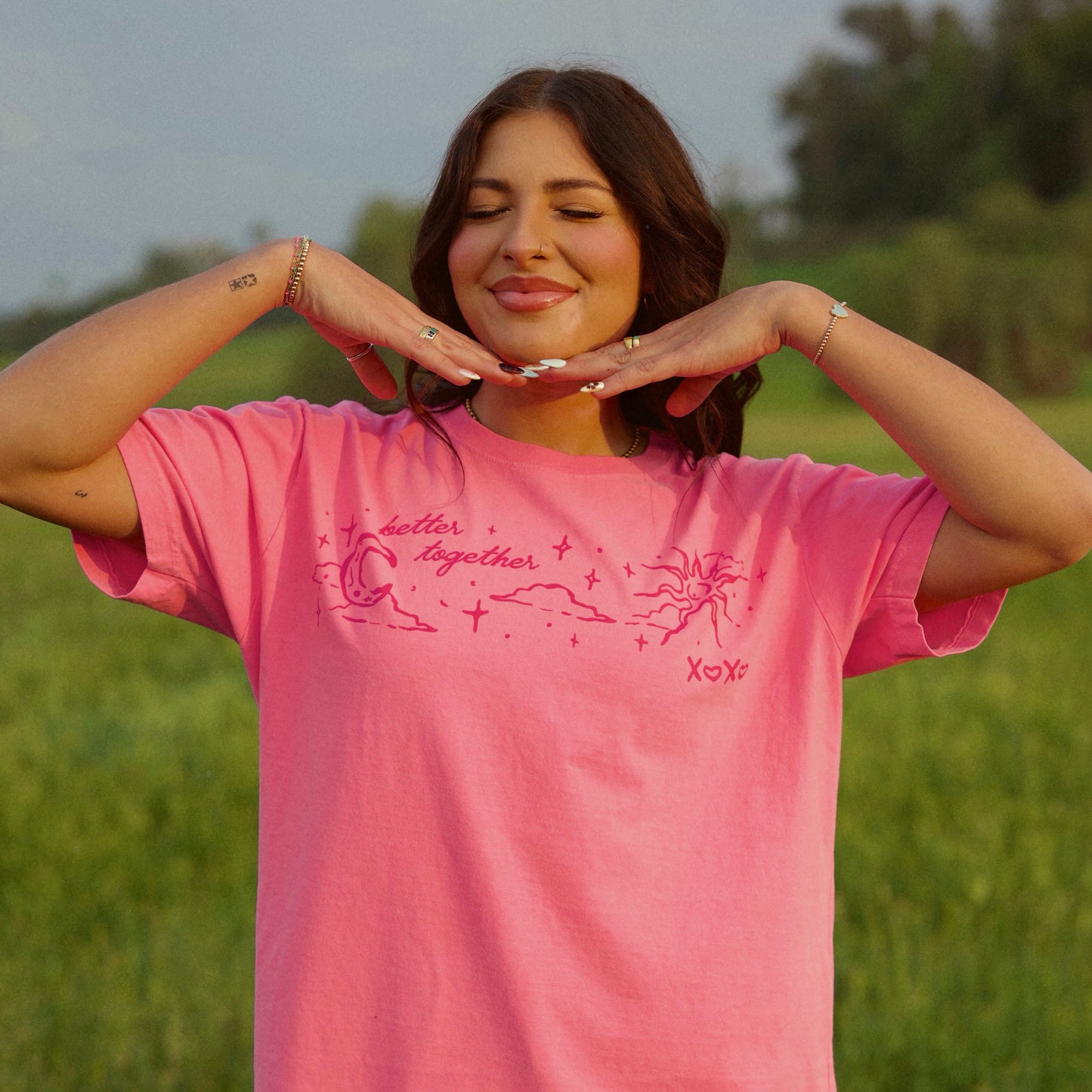 Lucky Us - Heavy Weight Tee