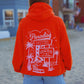 Stay For the Fun - Red Heavy Weight Hoodie