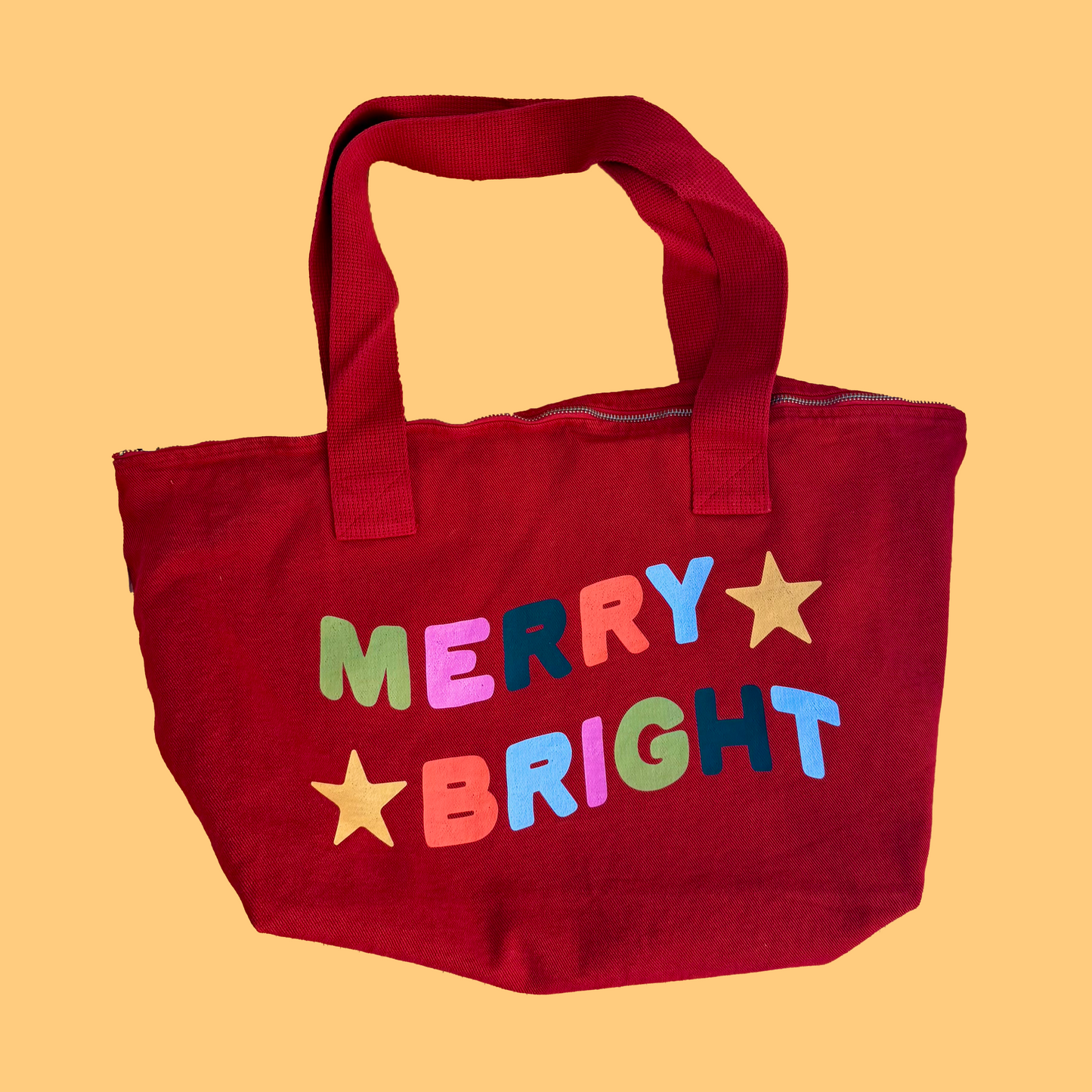 Double Sided Christmas Tote