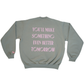 Creative Club Sage Green - Heavy Weight Crewneck
